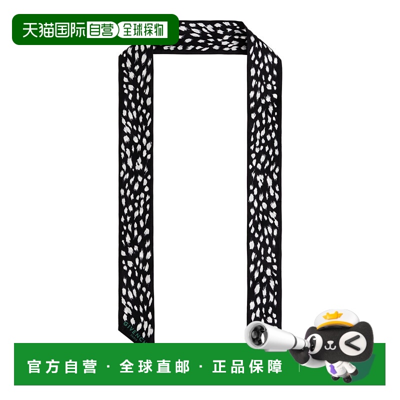 GIVENCHY 女士围巾 7100101230001 SS2026 黑色 Silk scarf