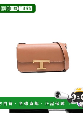 TOD'S 女士单肩包 XBWTTTC9000RORS410 AW2025驼色小方包