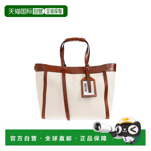 MOSCHINO 男士手提包 MD4077PP0OFO910A CO 乳白色 Shopper bag