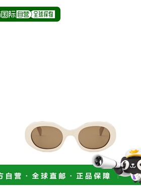CELINE 女士眼镜 CL40194U24E SS2024 花色 椭圆框太阳镜