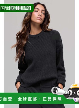 alo yoga 宽松圆领长袖套头毛衣 女款w31058r