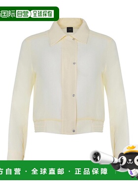 PINKO 女士衬衫 104787A21D22 SS2025 黄色 Shirt Made Of  Polye