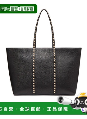 VALENTINO 女士斜挎包 WB0R04VSF0NO AW2024 黑色 ROCKSTUD 单肩