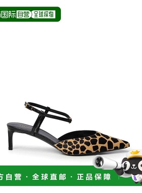 CELINE 女士高跟鞋 347874611C38NB AW2025 棕色 Leopard Print P