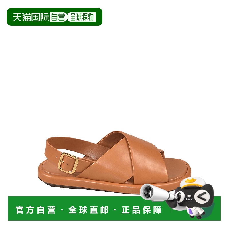 1h可退 TOD'S 女士凉鞋 XXW70L0JH50N6MS410 SS2025 棕色 Lace-Up