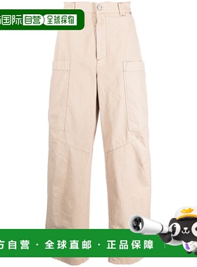 PALM ANGELS 男士休闲裤 PMCF025F23FAB0016110 AW2023阔腿裤