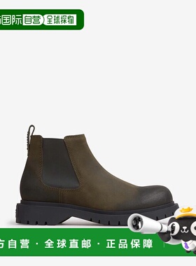 GIVENCHY 男士靴子 BH604WH1WD313KHAKI AW2025 军绿色