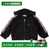 Zip 巴宝莉 潮奢 1h可退 Check Burberry 黑色 Cotton 女童 Trim