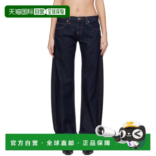 KHAITE 女士 海军蓝 Karo 牛仔裤 1180908040040BENSON