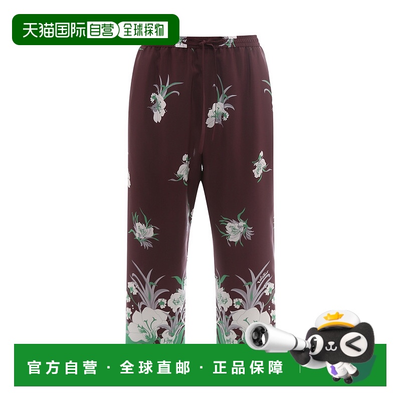 VALENTINO 女士休闲裤 XB0RB4T2775PNG AW2022 棕色