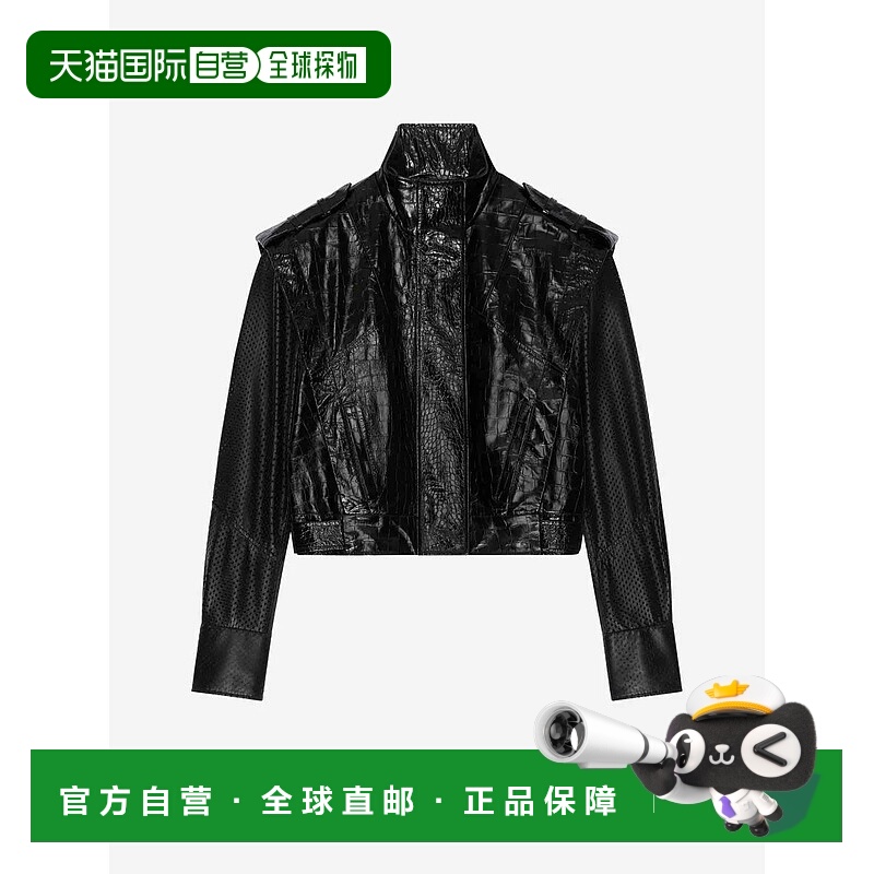 1h可退 GIVENCHY 女士外套 BW00R56Z0T001NOIR SS2025 黑色