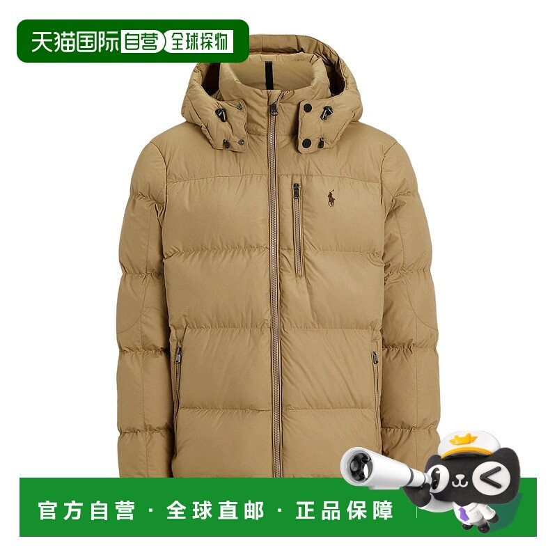 1h可退 polo ralph lauren 男士 羽绒服连帽鸭绒