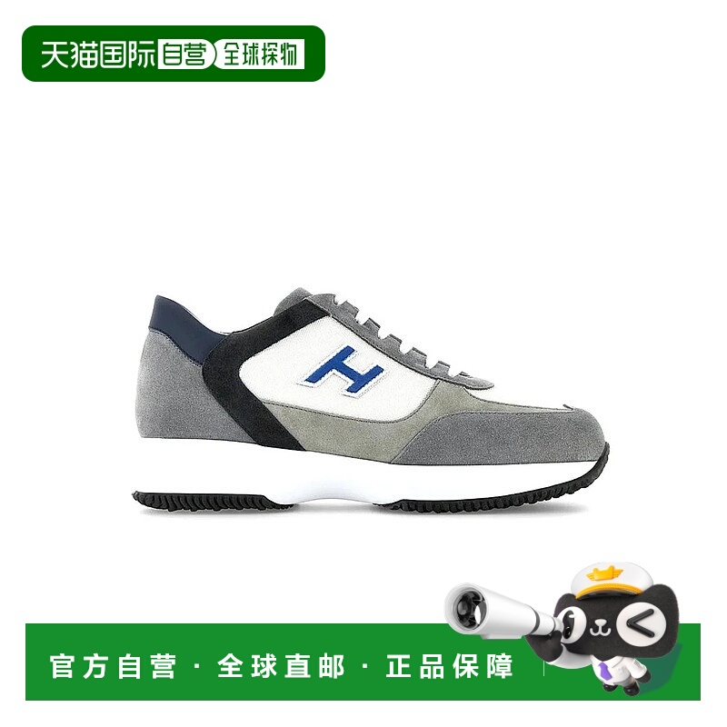 1h可退 HOGAN 男士运动鞋 HXM00N0Q101QH6BIANCO SS2025 白色
