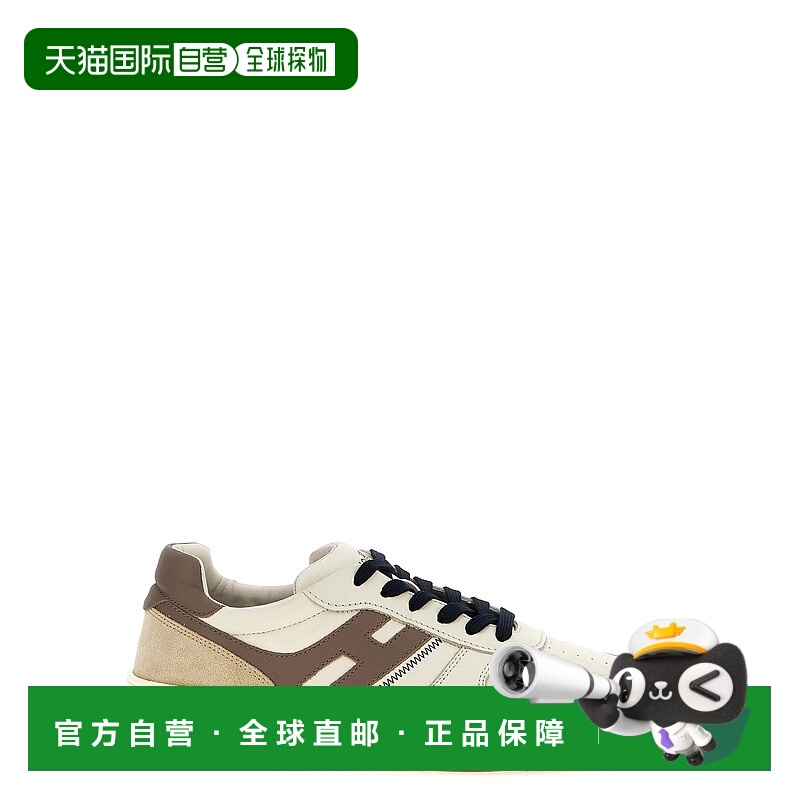 1h可退 HOGAN 男士运动鞋 HXM6300EU50UIF32TO AW2025 白色