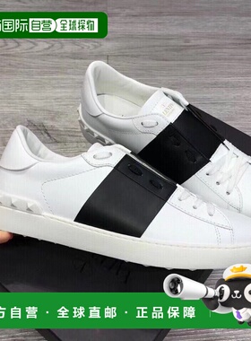 VALENTINO 男士运动鞋 QY0S0830BLUA01 CO 白色板鞋 低帮男鞋OPEN