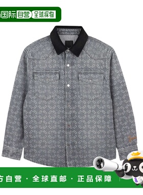 GIVENCHY 男童衬衫 H30921Z20 AW2025 灰色