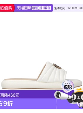 PINKO 女士凉鞋 SD0525P003Z12 SS2026 白色 圆头拖鞋女鞋