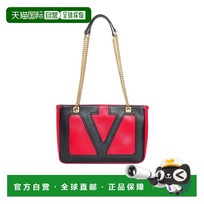 1h可退 VALENTINO 女士斜挎包 WB0R14PTJAKV AW2025 红色 小号 V