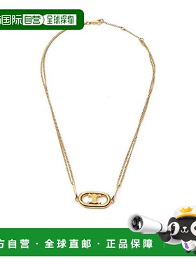 CELINE 女士耳饰 46S896BRA35OR SS2024 金色 CELINE TRIOMPHE ne