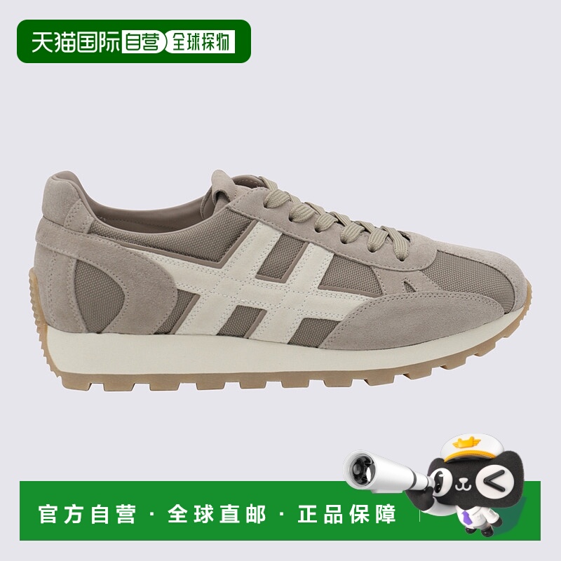 1h可退 HOGAN 男士运动鞋 HXM6710FQ80U6A276L SS2025 白色