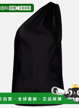 潮奢 Tom Ford 汤姆 福特 女士 cr&ecirc;pe 单肩缎面上衣性感