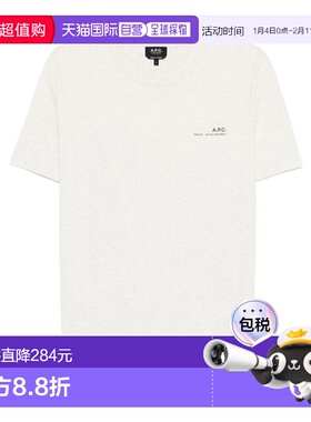 A.P.C. 男士T恤 COHBOM26404APC SS2026 白色 T-Shirt