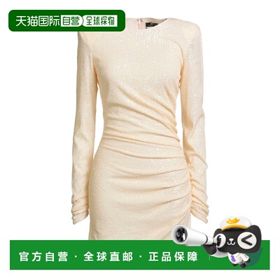 潮奢 Elisabetta Franchi 女士 珠片连衣裙
