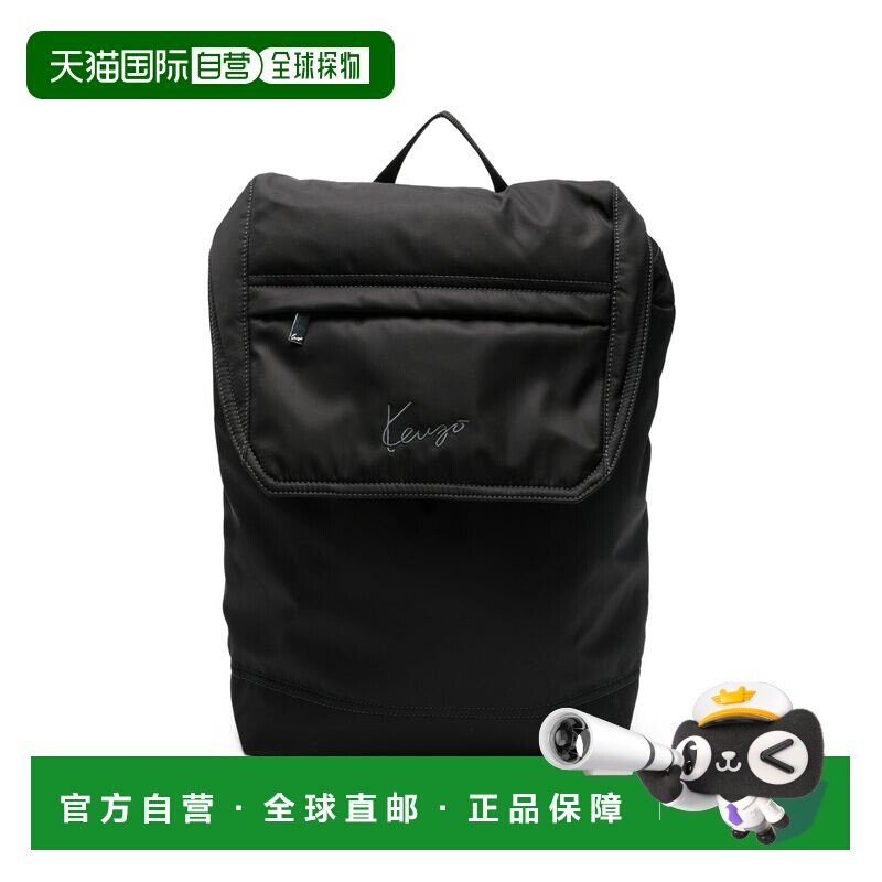 KENZO 男士双肩包 FG68SA403F02BLACK AW2026 黑色背包图片