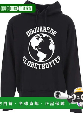 DSQUARED2 男士卫衣 S74GU0646-0 AW2022 黑色 Dsquared2 Sweatsh