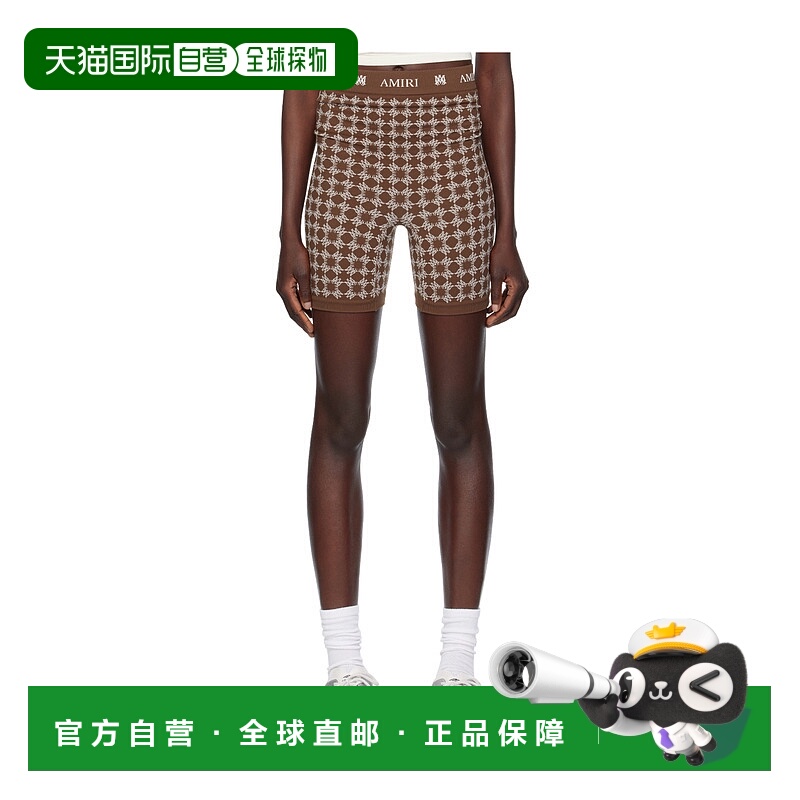 1h可退 AMIRI 女士短裤 AWAWSH1006234 AW2025 花色 MA Quad Seam