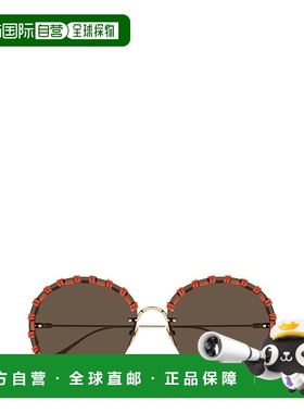 1h可退 CHLOÉ 女士眼镜 CH0186S003 SS2023 绿色太阳镜