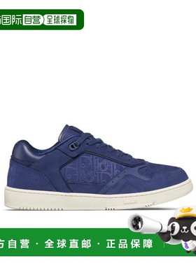 DIOR 男士运动鞋 3SN272ZECH520 SS2025 蓝色 B27低帮休闲鞋男鞋