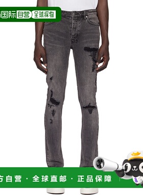 1h可退 潮奢 Ksubi 男士 黑色 Van Winkle Angst Trashed 牛仔裤