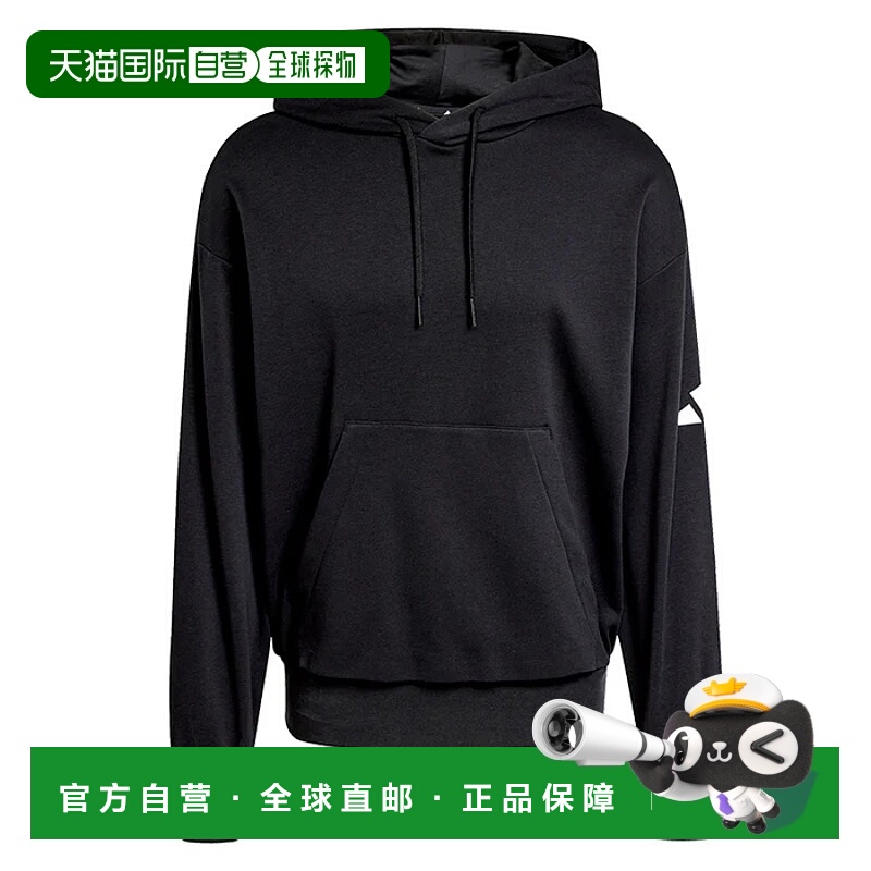 1h可退 ADIDAS 男士运动服 JF3587NERO CO 黑色 FELPA UOMO ESSEN