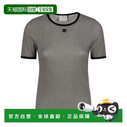 COURREGES 女士T恤 126JTS017JS0223B217 SS2026短袖
