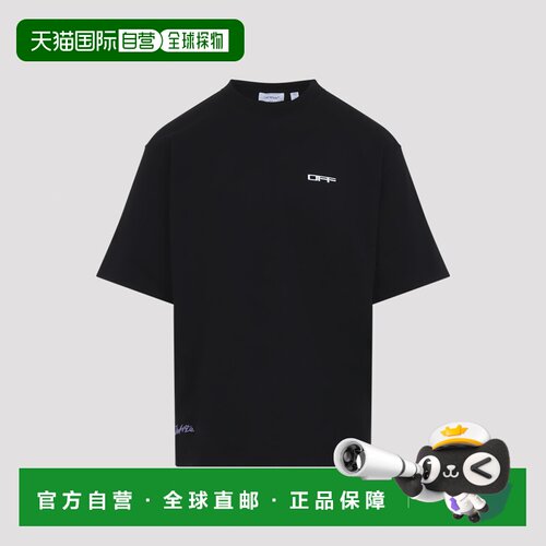 OFF-WHITE 男士T恤 44MAA120F26J008001BLACK AW2026男装