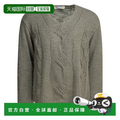 OUR LEGACY 男士针织衫 M2263LTTINGREY SS2026 灰色