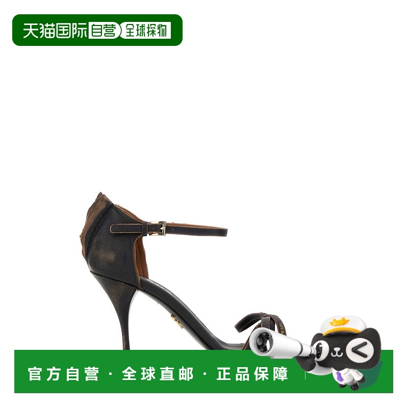 PRADA 女士凉鞋 1X196OFD085V69F0Y71 AW2025 棕色