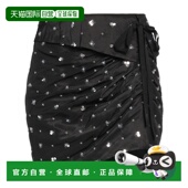 潮奢 舒适时尚 Self 女士 1h可退 black黑色 Portrait 迷你半身裙