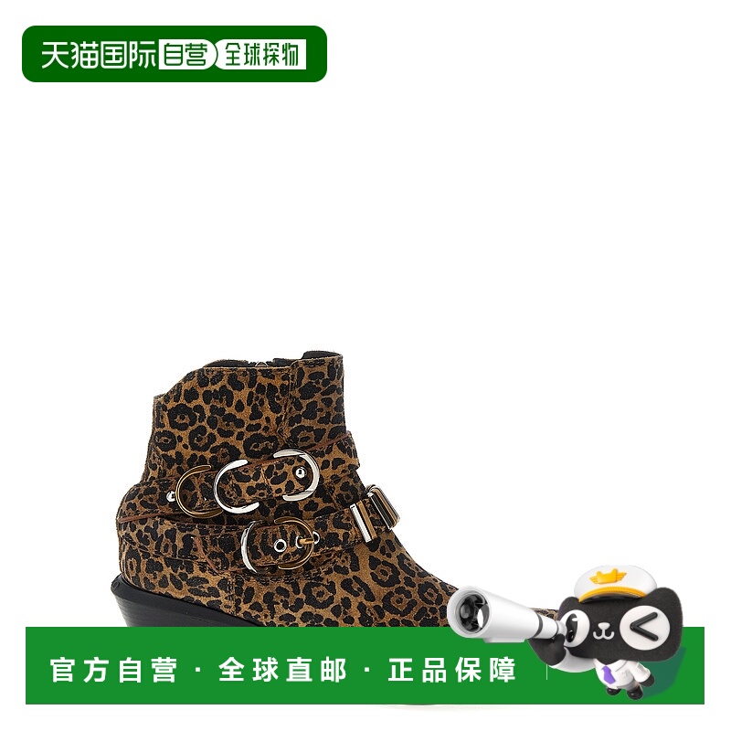 1h可退 PINKO 女士靴子 SD0343P088M36 AW2025 棕色 Tex 13 Ankle