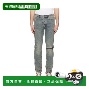 MPS25DJ050DENIM 牛仔裤 SS2025 灰色 KSUBI 腰带环牛仔裤 男士
