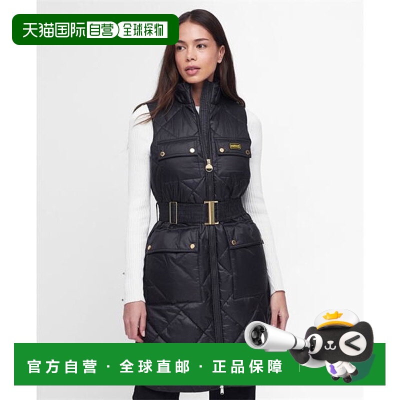 1h可退 潮奢 Barbour 巴伯尔 女士 Orbit 马甲 black黑色 舒适时