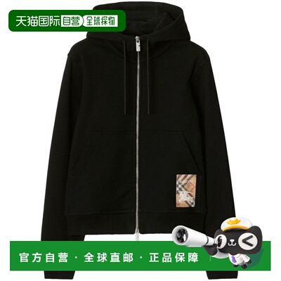 BURBERRY 女士针织衫 8101878A1189 SS2025 黑色 BURBERRY sweats