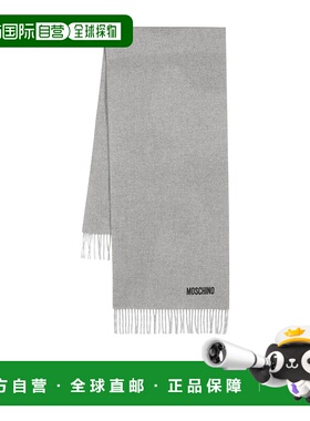 MOSCHINO 男士围巾 30803M3117014 AW2024 灰色