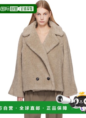 1h可退 潮奢 MaxMara 麦斯玛拉 女士 驼色 Mxmcambusa 大衣 26110