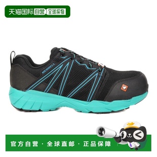 Superlite 黑 工作鞋 女士 CSA Fullbench 合金包头 Merrell 青色