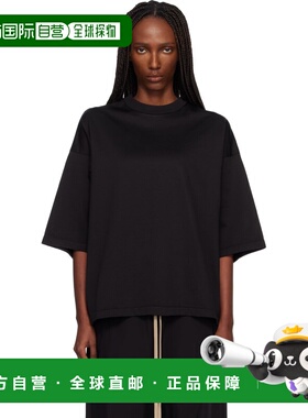 1h可退 潮奢 essentials fear of god 女士 黑色 Relaxed T 恤 FG