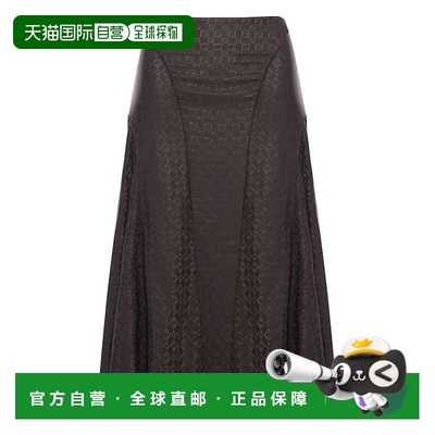 FENDI 女士半身裙 FQ7688AUQGF1T6HDARKBROWN AW2025包臀裙a字裙