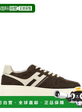 HOGAN 男士运动鞋 HXM6300EU54UHO32 AW2025 棕色 Hogan H630 Sue