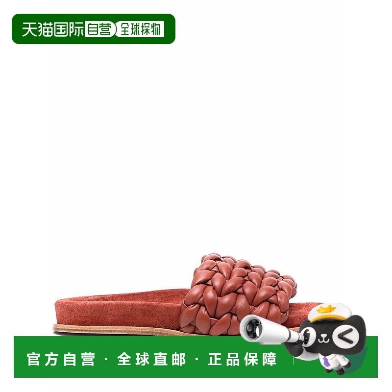 CHLO&Eacute; 女士拖鞋 CHC22S557X6KACEY841 SS2022 棕色女鞋